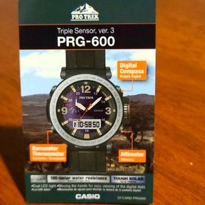 CASIO PRO-TREK MODEL-PRG 600YB 3CR